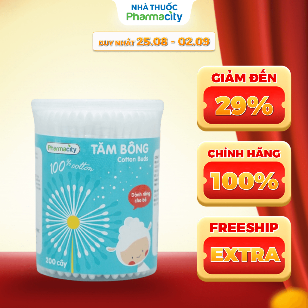 Tăm bông trẻ em Pharmacity