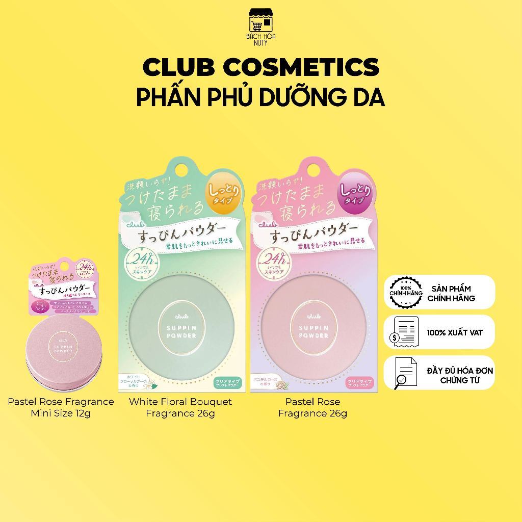 Phấn Phủ Club Hương Hoa Suppin Powder (26g)