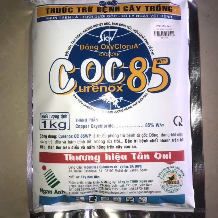 COC85 WP (Gói 1kg) - sản phẩm sinh học an toàn giúp cây trồng xanh tốt, khỏe mạnh
