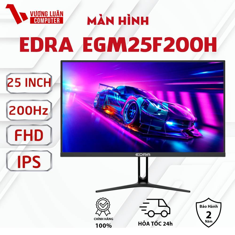 Màn hình Gaming EDRA EGM25F200H 25inch 200Hz IPS Chính Hãng