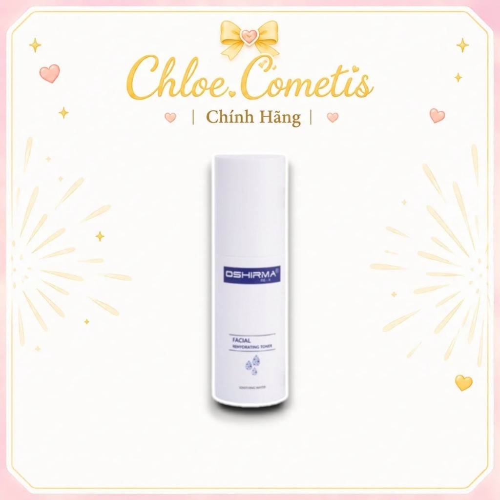 ♥𝐉𝐀𝐏𝐀𝐍𝐍.𝐕𝐍♥ Nước Hoa Hồng Xịt Khoáng 2in1 Oshirma 120ml Dưỡng Ẩm Phục Hồi Da Se Lỗ Chân Lông ＣＨÍＮＨ Ｈ