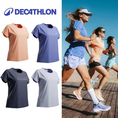 Áo Thun Thể Thao Nữ Thoáng Khí, Thấm Hút Mồ Hôi, Nhanh Khô (Nhiều Màu) Kiprun Run Dry 500