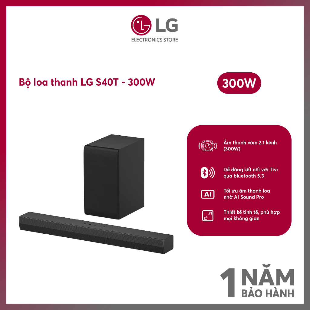Loa Thanh SoundBar LG S40T 300W