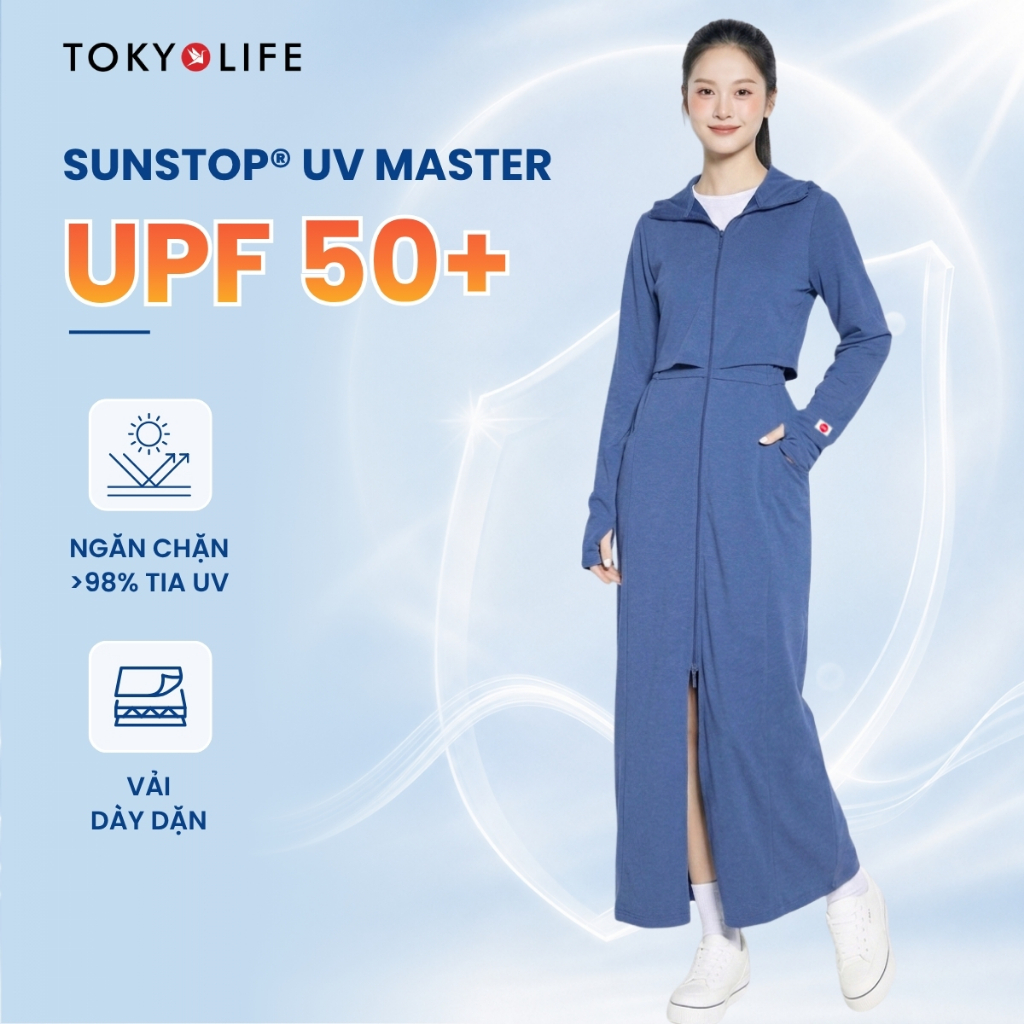 Áo Khoác Chống Nắng Chống Tia UV Nữ Sunstop [TÚI HỘP]  UV Master 40000441 - TOKYOLIFE