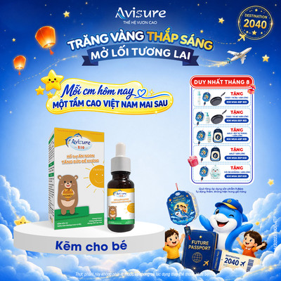 Kẽm Hữu Cơ Cho Bé Từ Mỹ TPBVSK Avisure ZiO Hỗ Trợ Ăn Ngon, Tăng Đề Kháng 30ml