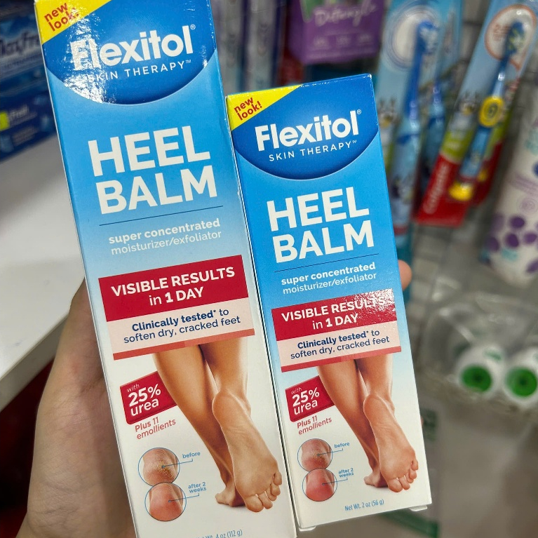 Kem nứt gót chân Heel Balm Flexitol/bao bì mới