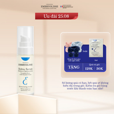 [Livestream x EMB] DATE: 2/2029 Serum Embryolisse Double HA cấp ẩm Hydra SERUM 30ml