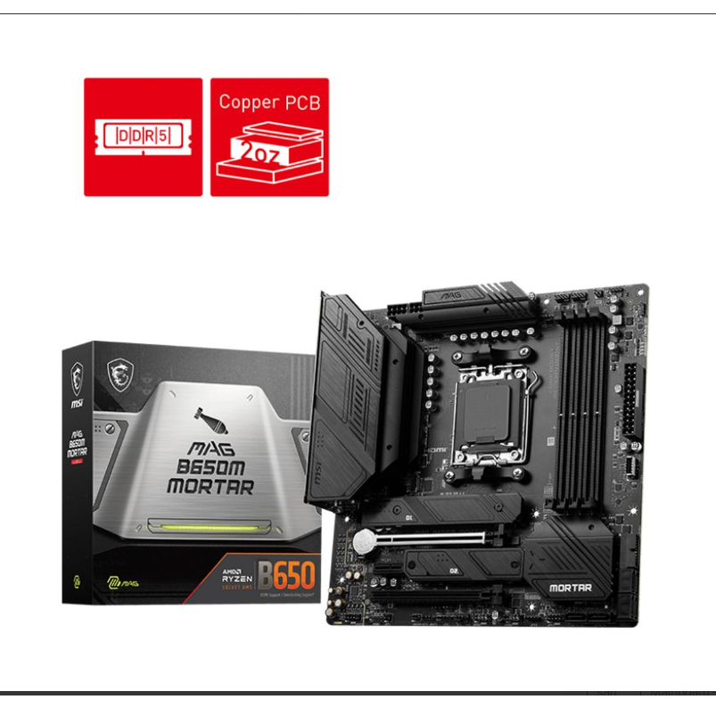 [Hàng Đã Qua Sử Dụng] Mainboard MSI MAG B650M MORTAR