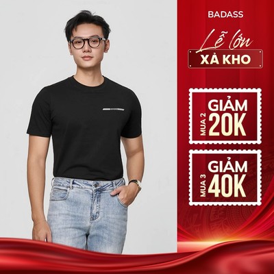 [ DEAL HOT] Áo Phông Nam BADASS (360Boutique) Chất Liệu Thoáng Mát, Trẻ Trung  - APHTK628, APHTK630