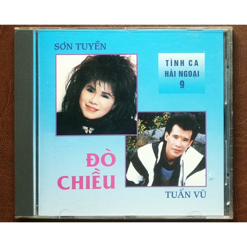 CD Tuấn Vũ & Sơn Tuyền - Đò Chiều (Đời Đầu Phôi MFD BY JVC Gương, Đĩa Gốc Chính Hãng, Made In USA)