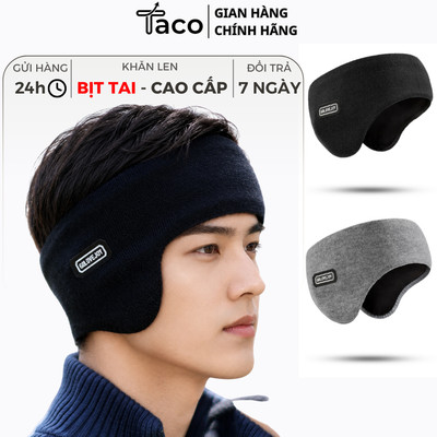Khăn Len Bịt Tai TACO GoloveJoy Đa Năng Lót Lông Che Tai - Băng Đô Siêu Ấm Mùa Đông Đi Xe Máy, Chơi Thể Thao, Đá Bóng
