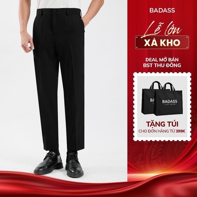 Quần Âu Nam BADASS Dày Dặn, Tôn Dáng  Hàn Quốc Trẻ Trung, Nam Tính - QACOL420