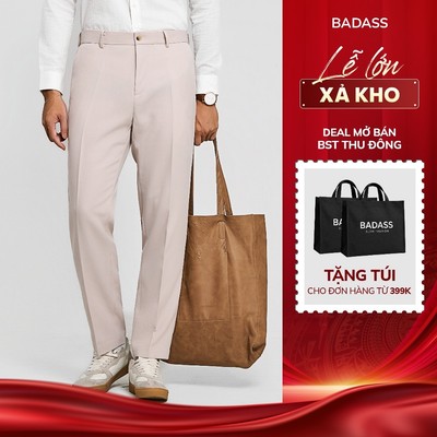 Quần Âu Nam BADASS Dày Dặn, Ống Đứng Hàn Quốc Lịch Sự, Trẻ Trung - QACOL420