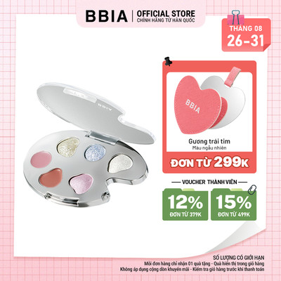 Bảng màu mắt – má – môi 3 trong 1 BBIA Last Eye Palette 5g