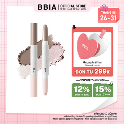 Bút tạo khối và bắt sáng 2 đầu đa năng BBIA Last Contour Stick (1.2g x 2 đầu)