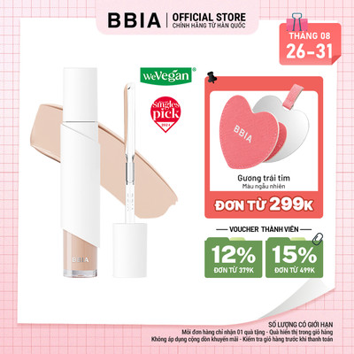 Kem che khuyết điểm BBIA Eau Stay Concealer Eau Edition 8.5g