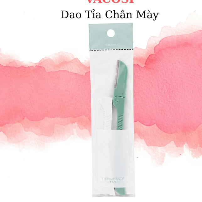 Dao Cạo Chân Mày The Face Shop Daily Beauty Tools Folding Eyebrow Trimmer (Túi 2 cây)