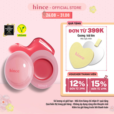 Son dưỡng môi dạng cầu căng bóng giúp môi volume-up hince Raw Glow Dewy Ball 3.5g