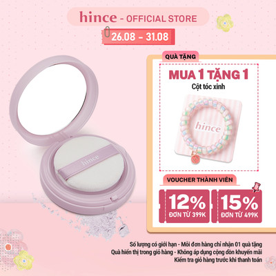 Phấn phủ mỏng nhẹ hince Second Skin Airy Powder 12g