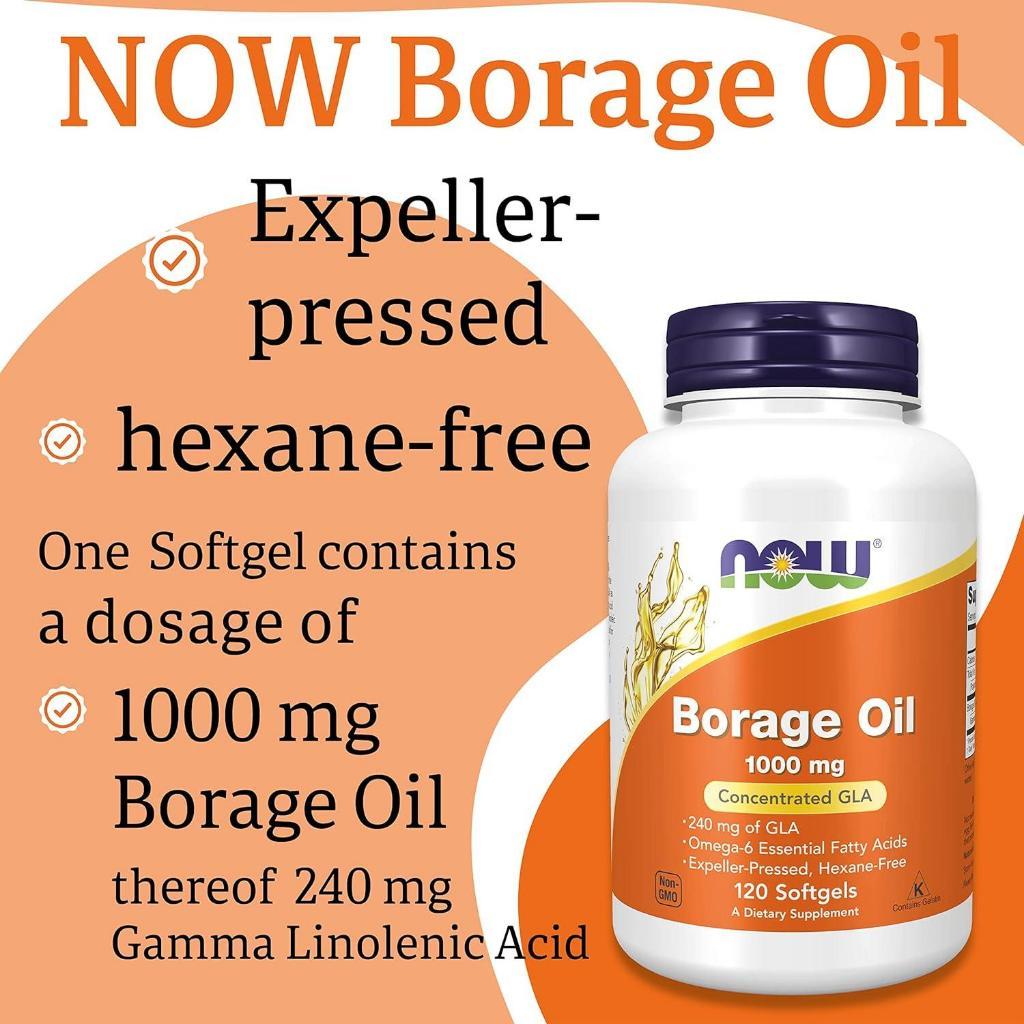Dầu Bây Giờ NOW Borage