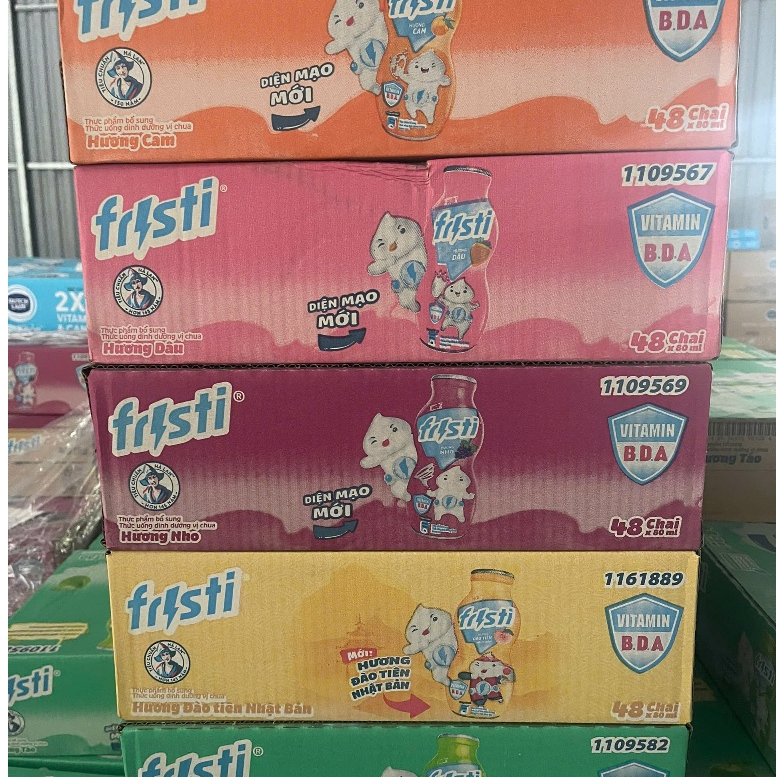 [Thùng 48 Lọ] Sữa chua uống Fristi 80ml