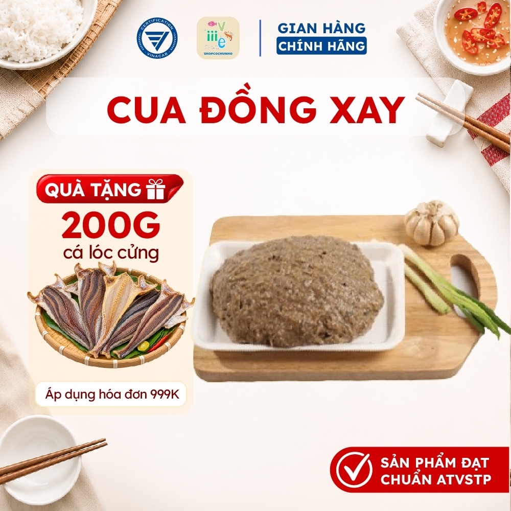 [HỎA TỐC HCM] Cua đồng xay túi 200g, cua đồng miền tây hàng tươi sống, nấu canh, nấu soup
