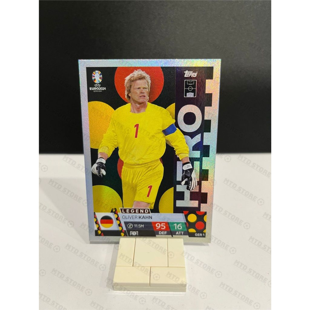 [ CHÍNH HÃNG ] - Legend - TOPPS UEFA EURO 2024 - Oliver Kahn