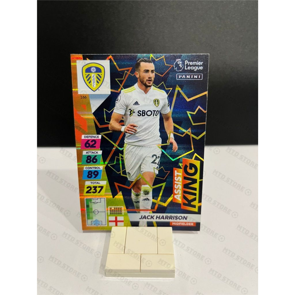 [ CHÍNH HÃNG ] - ASSIST KING - PANINI ADRENALYN XL PREMIER LEAGUE 22 PLUS - Jack Harrison (Leeds Uni