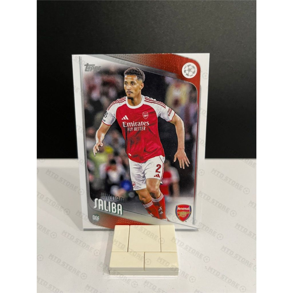[ CHÍNH HÃNG ] - 2025-26 Topps Flagship UCC - William Saliba