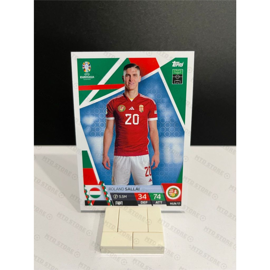 [ CHÍNH HÃNG ] - TOPPS UEFA EURO 2024 - Rolland Sallai