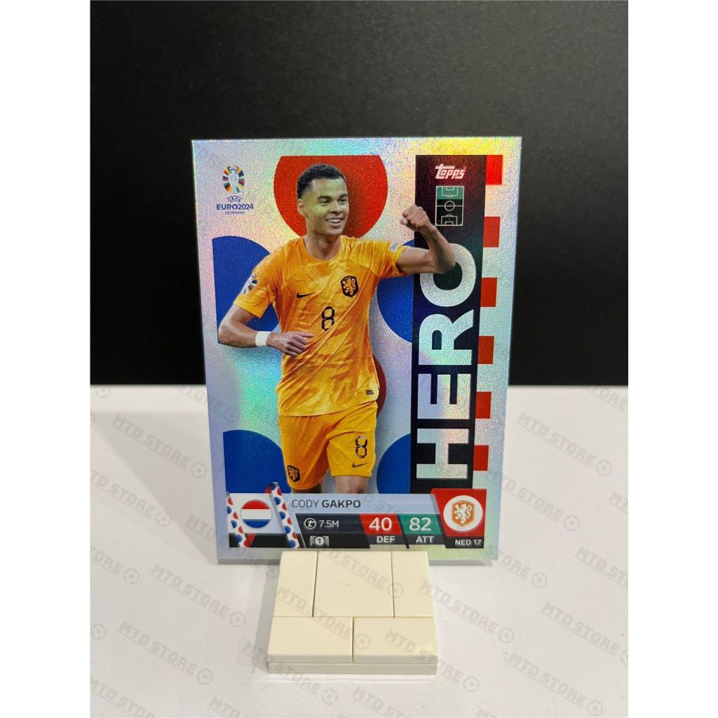 [ CHÍNH HÃNG ] - HERO - TOPPS UEFA EURO 2024 - Cody Gakpo