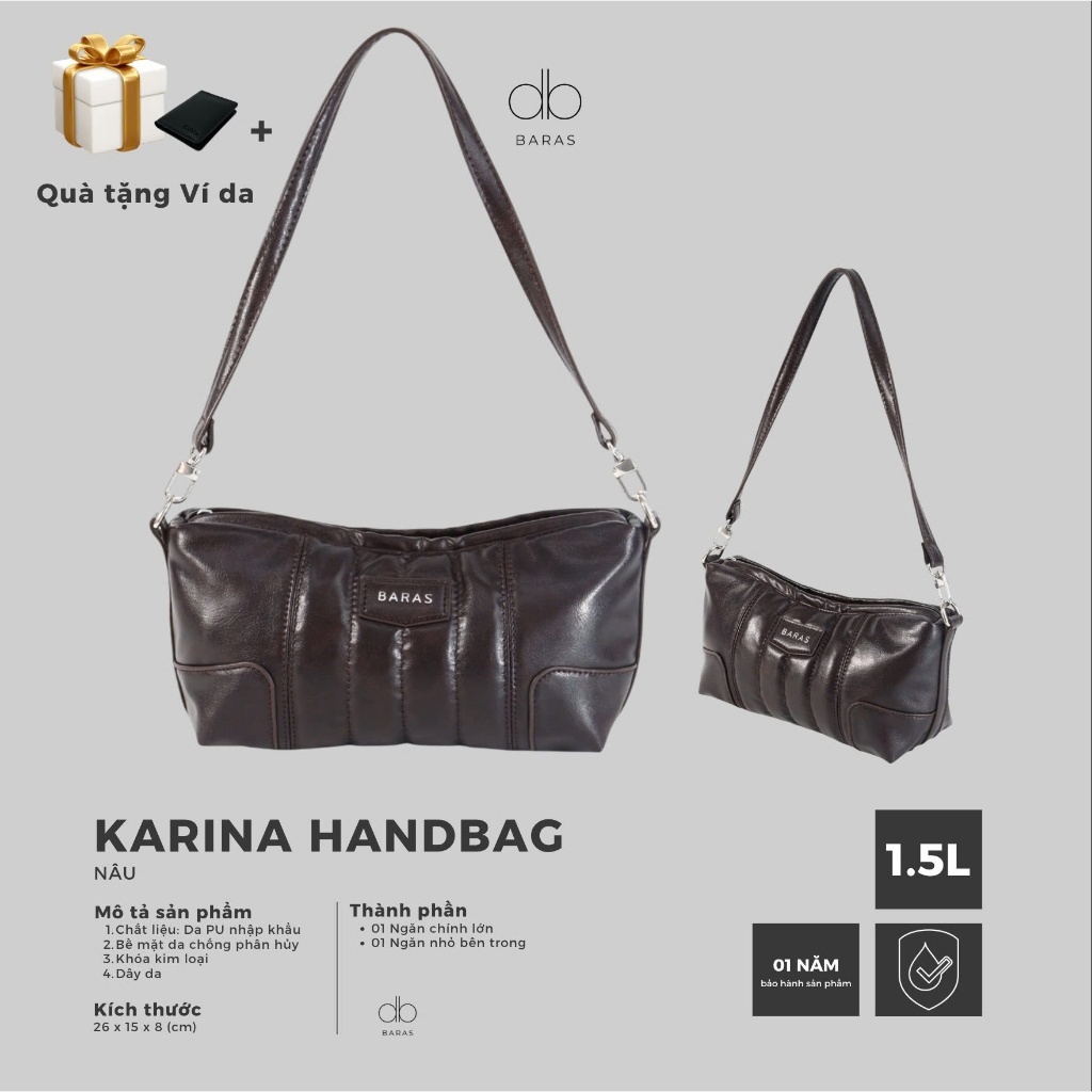 Túi xách nữ Karina HandBag - BARAS VIETNAM - Túi xách nữ thời trang