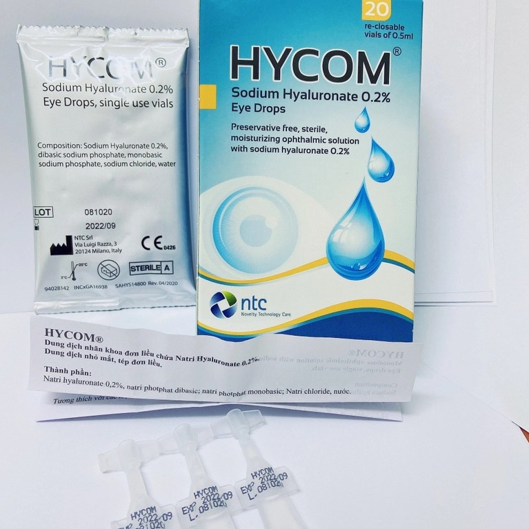 Hycom - Nước mắt nhân tạo số 1 của Châu Âu