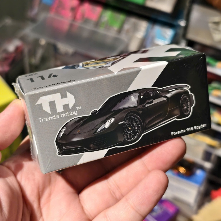 Xe mô hình Trends Hobby Porsche 918 Spyder - Tỉ lệ 1:64