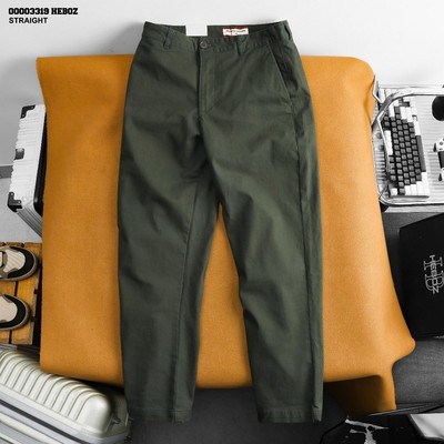 Quần kaki nam HEBOZ suông urban vibes 3M chất kaki cotton bền chắc co giãn nhẹ - 00003319