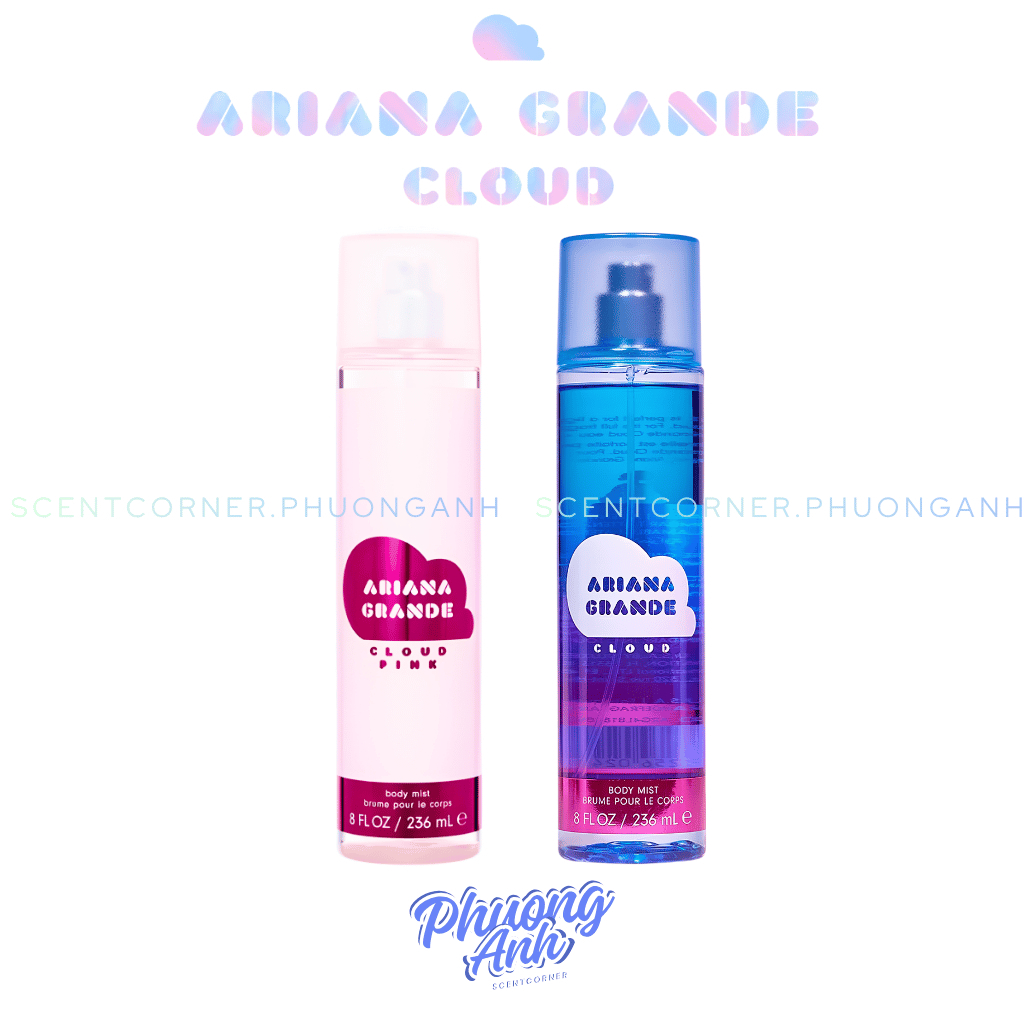 [ MINI ] Cloud | Cloud Pink - Xịt Thơm Body Mist Ariana Grande