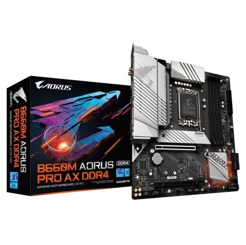 [Hàng Đã Qua Sử Dụng] Mainboard Gigabyte B660M Aorus Pro AX DDR4