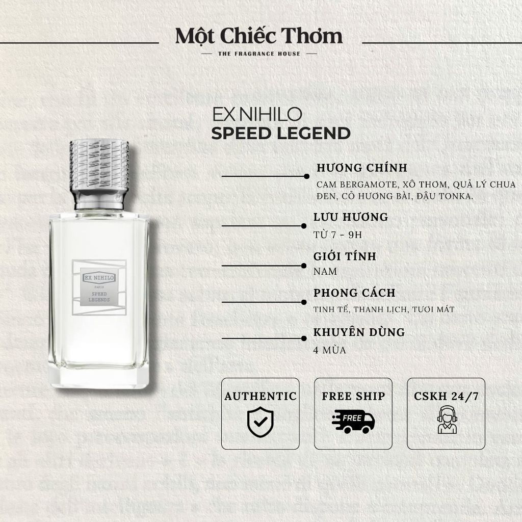 Speed Legend - Nước hoa nam 10ml/20ml/30ml