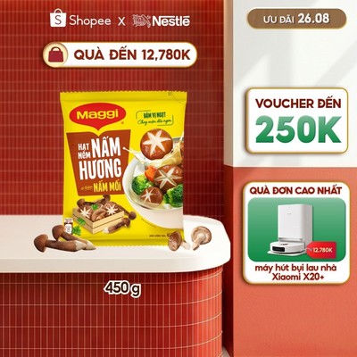 [Có thêm Nấm Mối] Hạt Nêm Nấm Hương MAGGI MỚI 450g - THÊM NẤM MỐI