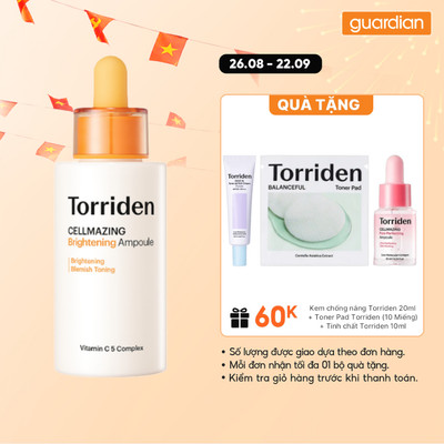 Tinh Chất Dưỡng Da Torriden Cellmazing Brightening Ampoule 30ml | Guardian Việt Nam