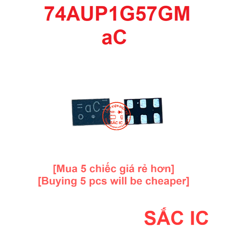[K27] aC 74AUP1G57GM 74AUP1G57 6-XSON Nexperia ic nguồn trên bo mạch - Mới nguyên bản - Original NEW