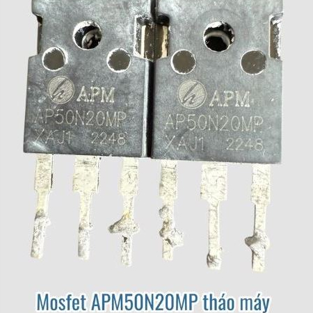 2 con Mosfet AP50N20MP 50N20 50A 200V To-247 tháo máy