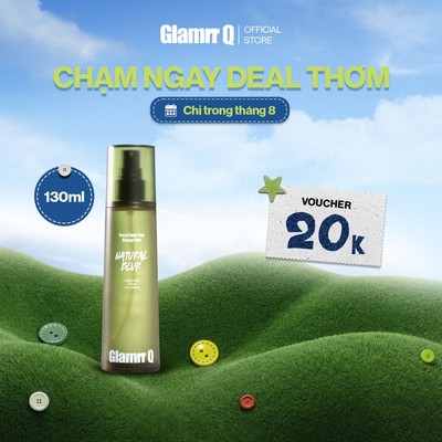 Xịt Khóa Nền Cố Định Glamrr Q Vegan Super Stay Makeup Fixer (50ml, 130ml)