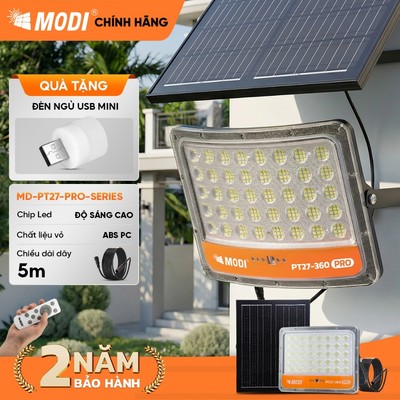 Đèn Pha Mắt Ngọc Chống Lóa Năng Lượng Mặt Trời MODI SOLAR Phiên Bản Pro Nâng Cấp