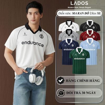 [DEAL MỞ BÁN] Áo Polo Football Endurance Jersey LADOS - 9282 Vải Thun Thoáng Mát, Co Giãn Thoải Mái Tập Thể Thao