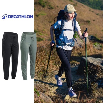 Quần dài đi bộ vùng đồng bằng cho nữ nh100 DECATHLON quechua mã 8588308