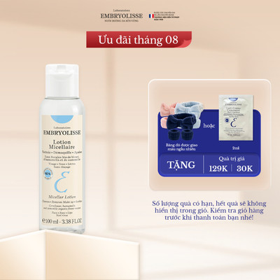 [TH] Nước Tẩy Trang Embryolisse Micellaire Lotion Cây Phỉ Làm Sạch Mọi Làn Da