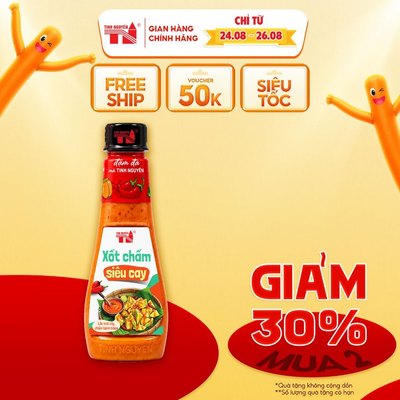 [DEAL MỞ BÁN] Xốt Chấm Siêu Cay Tinh Nguyên (180g)
