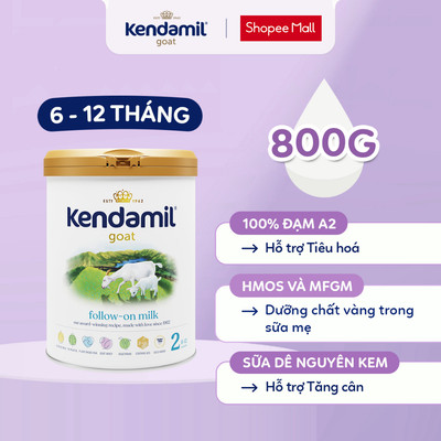 Sữa công thức dê Kendamil Goat số  2 (800g)