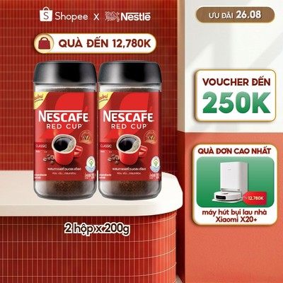 Combo 2 Cà phê Nescafé Red Cup 200g/hộp